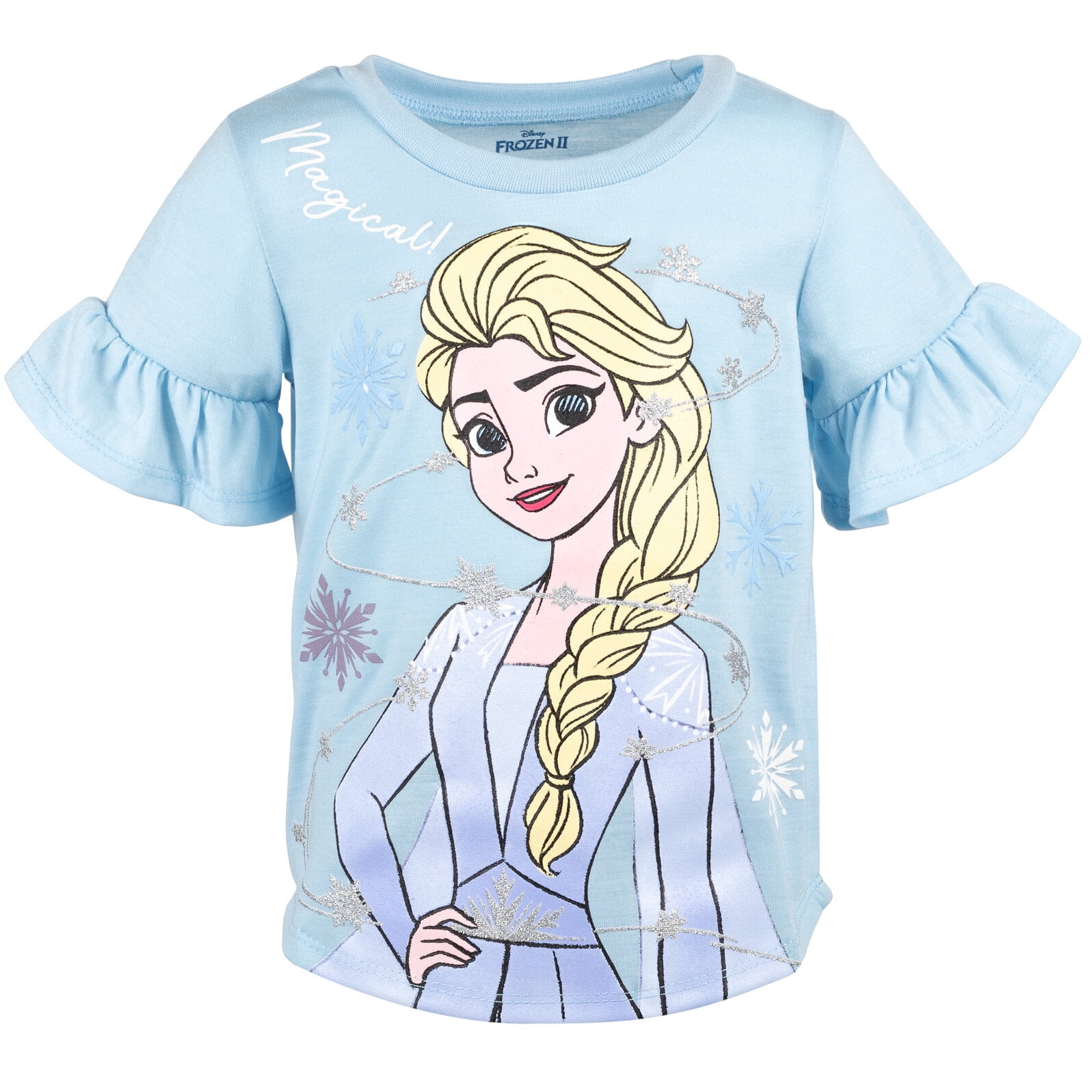 Disney Frozen 2 Anna & Elsa Toddler Girl Fleece Hoodie & Printed Leggings,  2pc Outfit Set - Walmart.com